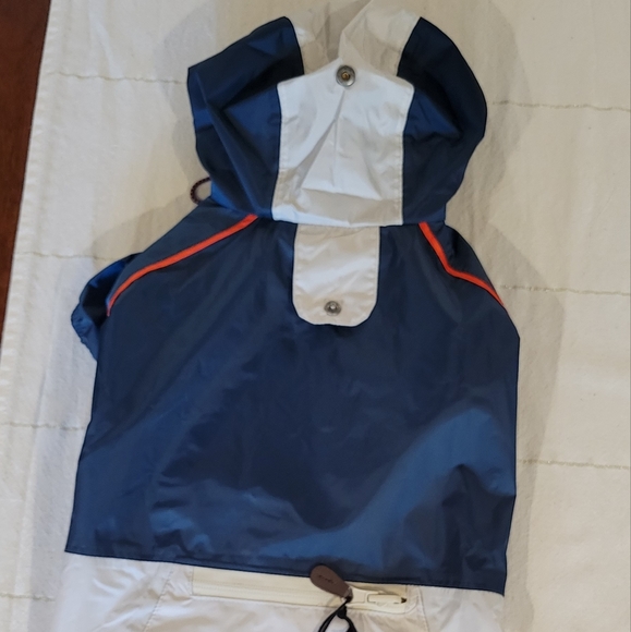 ❤️ Host Pick ❤️ Lightweight Dog Hooded Rain Jacket M - Picture 10 of 16